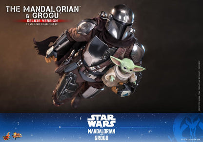 PRE-ORDER: Star Wars: The Mandalorian and Grogu MMS872 (Deluxe Ver.) 1/6th Scale Collectible Figure Set