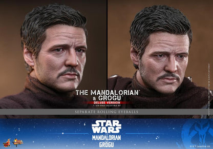 PRE-ORDER: Star Wars: The Mandalorian and Grogu MMS872 (Deluxe Ver.) 1/6th Scale Collectible Figure Set