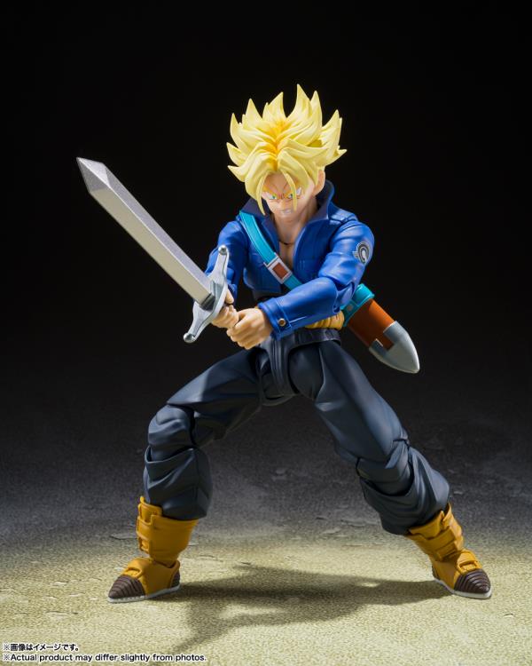 Dragon Ball Z S.H.Figuarts Super Saiyan Trunks (Boy from the Future) Action Figure (Reissue)