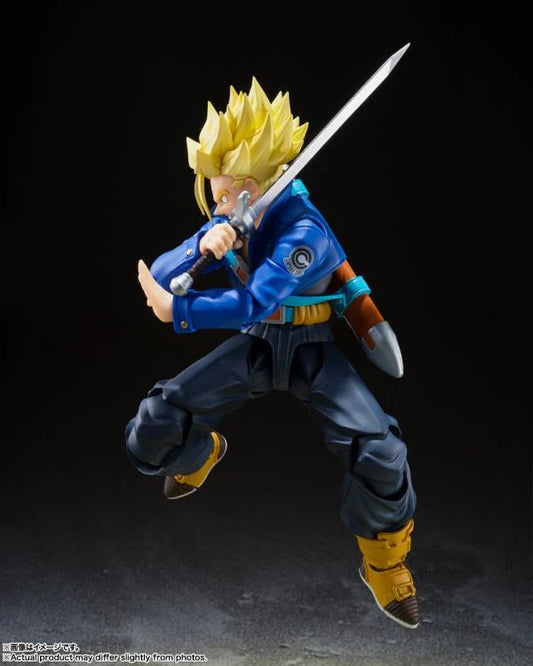 Dragon Ball Z S.H.Figuarts Super Saiyan Trunks (Boy from the Future) Action Figure (Reissue)