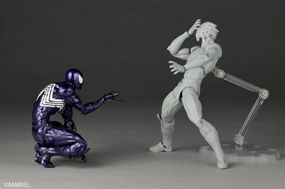 Pre-Order - Marvel Comics Amazing Yamaguchi Revoltech NR106 Symbiote Suit Spider-Man (Purple Ver.) Action Figure