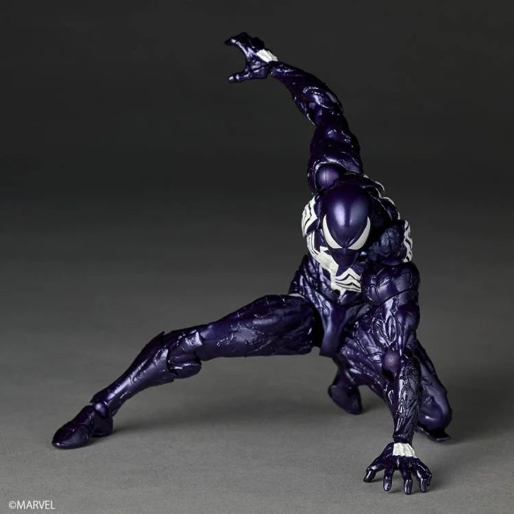 Pre-Order - Marvel Comics Amazing Yamaguchi Revoltech NR106 Symbiote Suit Spider-Man (Purple Ver.) Action Figure