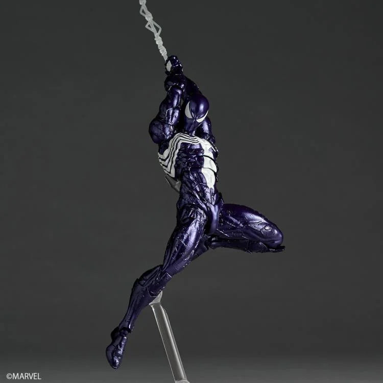 Pre-Order - Marvel Comics Amazing Yamaguchi Revoltech NR106 Symbiote Suit Spider-Man (Purple Ver.) Action Figure