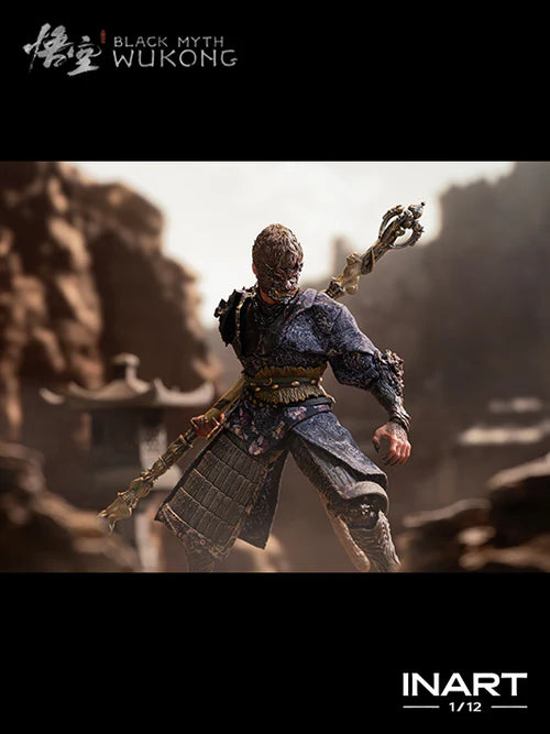 Black Myth: Wukong InArt The Destined One in Bronze Armor (Premium Ver.) 1/12 Scale Action Figure
