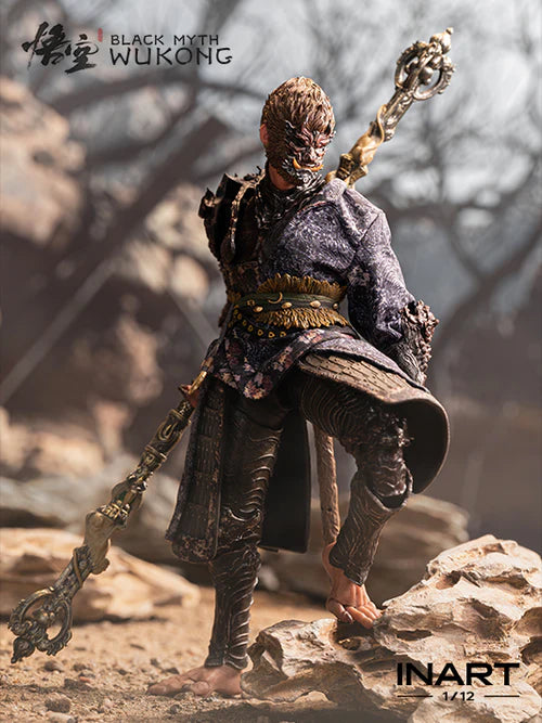 Black Myth: Wukong InArt The Destined One in Bronze Armor (Premium Ver.) 1/12 Scale Action Figure