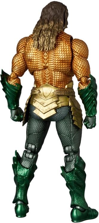 Aquaman and the Lost Kingdom MAFEX No.267 Aquaman (Green and Gold Suit Ver.) - Dented Corner Box