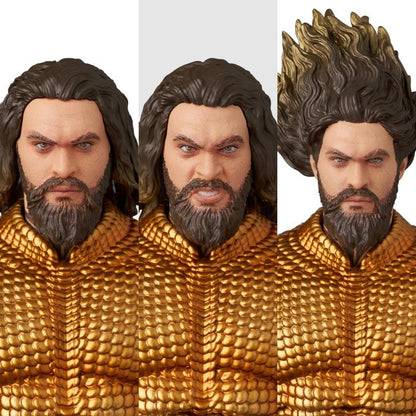 Aquaman and the Lost Kingdom MAFEX No.267 Aquaman (Green and Gold Suit Ver.) - Dented Corner Box