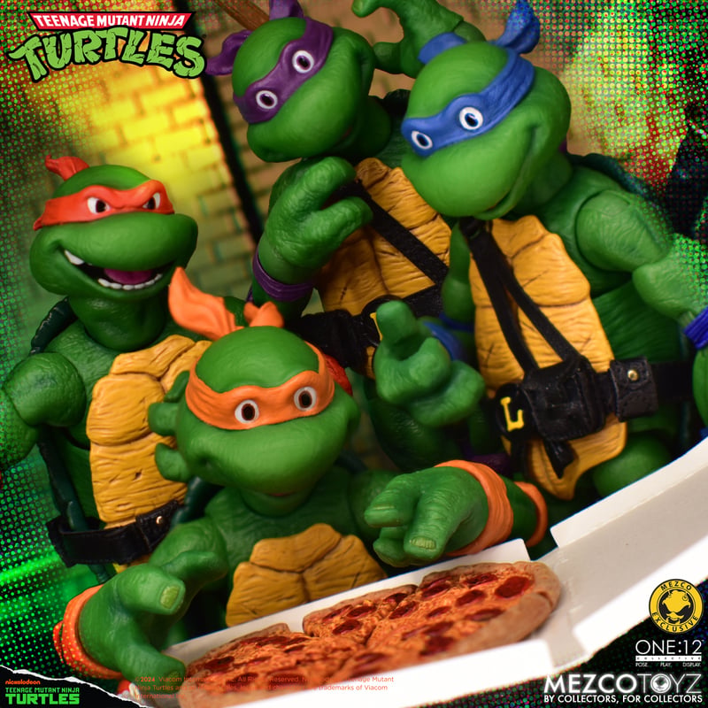 Teenage Mutant Ninja Turtles One:12 Collectibe Deluxe Boxed Set Animated Series Edition