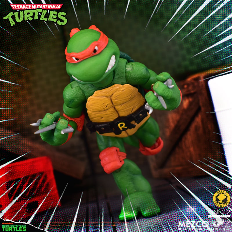 Teenage Mutant Ninja Turtles One:12 Collectibe Deluxe Boxed Set Animated Series Edition