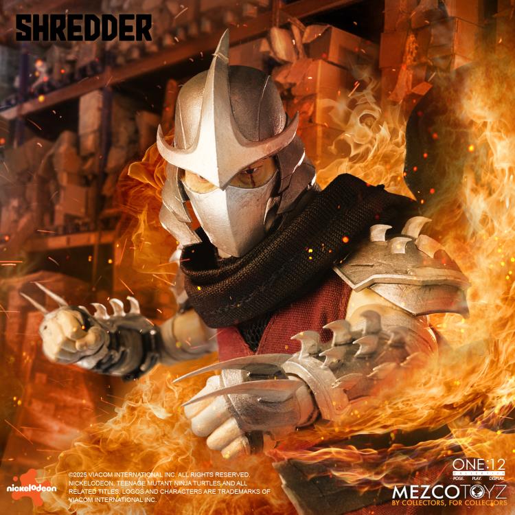 PRE-ORDER - Teenage Mutant Ninja Turtles One:12 Collective Shredder Action Figure