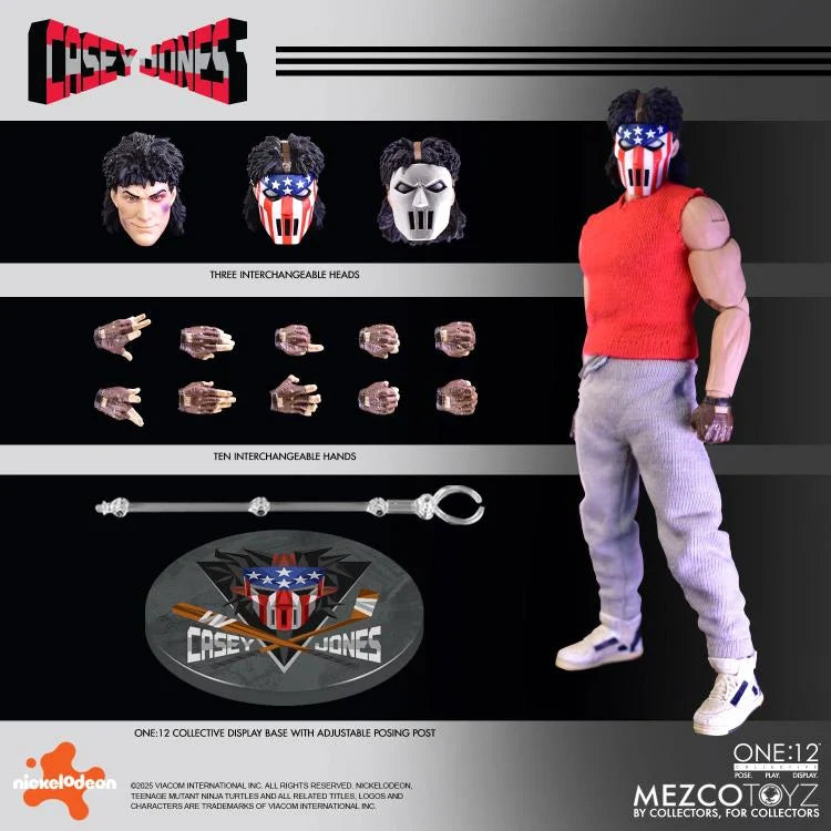 Teenage Mutant Ninja Turtles One:12 Collective Casey Jones Action Figure