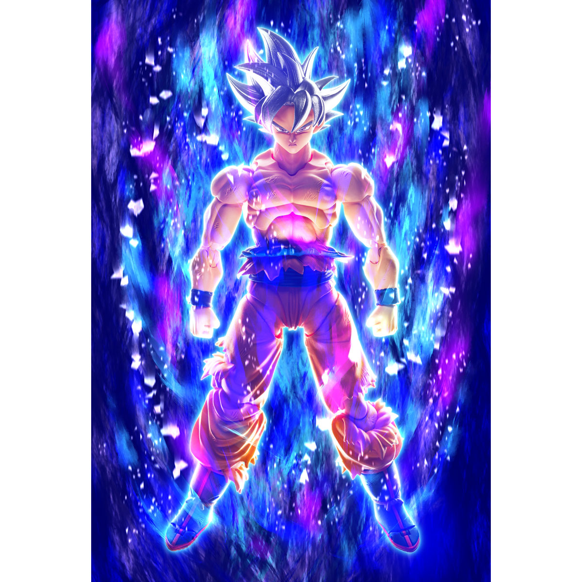 Dragon Ball Super S.H.Figuarts Goku Ultra Instinct - Toyotarou Edition w/ Figupedia Book