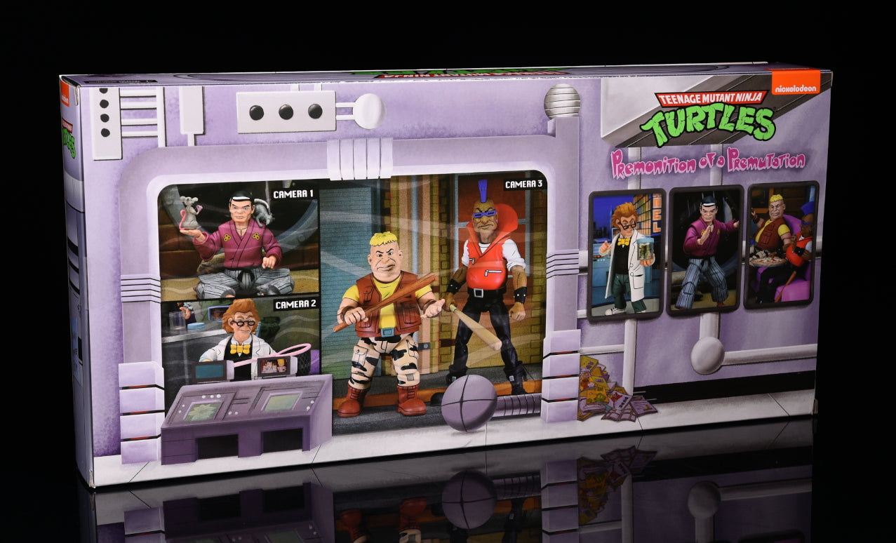 NECA Teenage Mutant Ninja Turtles Premonition of a Premutation 4 Pack