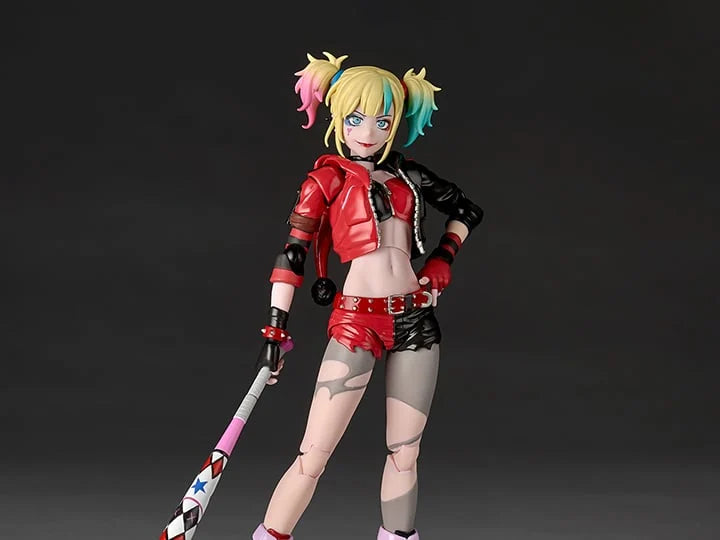 Suicide Squad Isekai Amazing Yamaguchi Revoltech NR082 Harley Quinn Action Figure