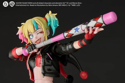 Suicide Squad Isekai Amazing Yamaguchi Revoltech NR082 Harley Quinn Action Figure