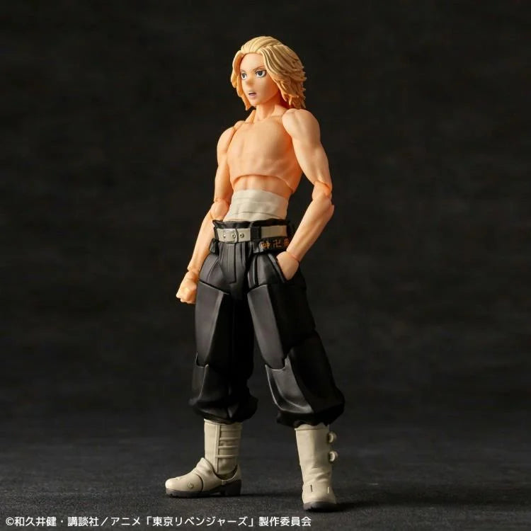 Tokyo Revengers Amazing Yamaguchi Revoltech NR002 Sano Manjirou Action Figure