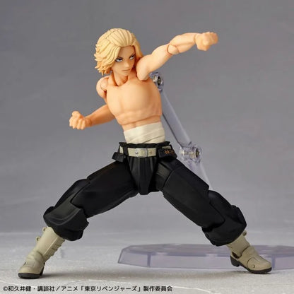 Tokyo Revengers Amazing Yamaguchi Revoltech NR002 Sano Manjirou Action Figure
