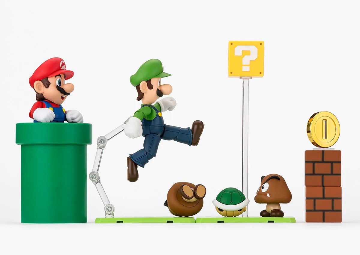 Super Mario Playset (Super Mario) "Super Mario", TAMASHII NATIONS S.H.Figuarts
