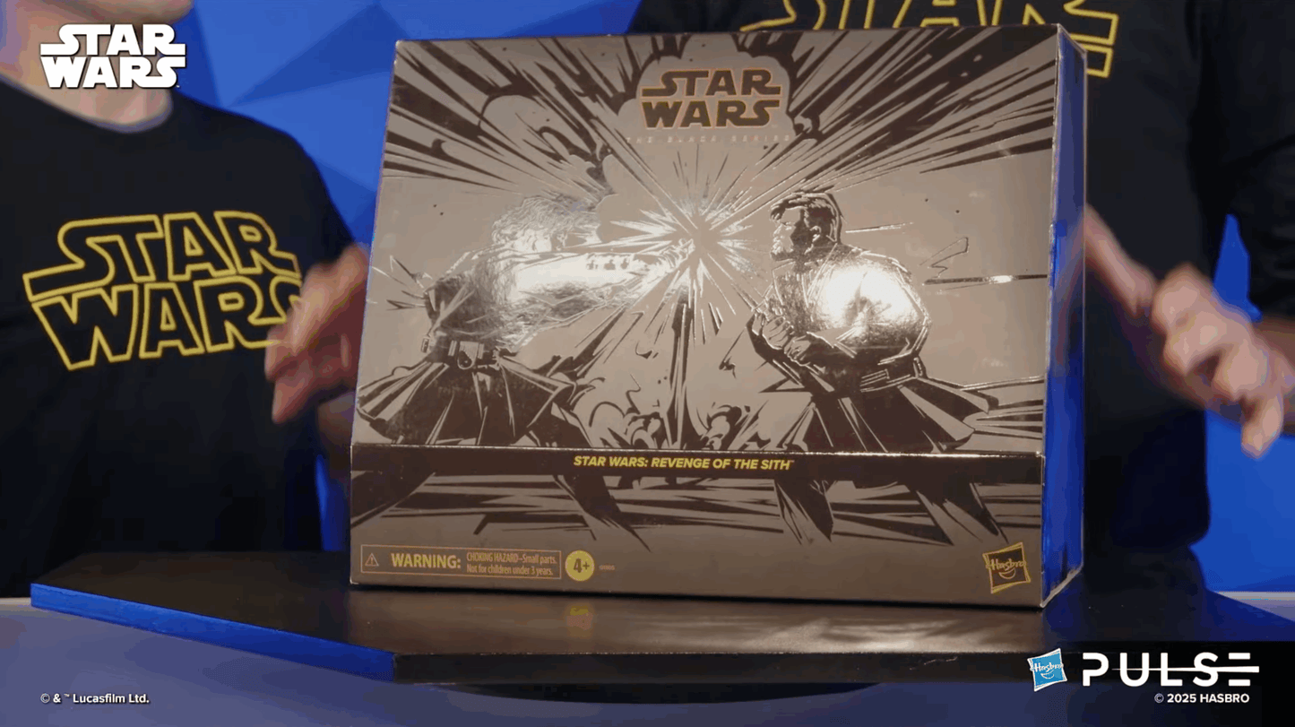 The Black Series Star Wars: The Revenge of the Sith 2-Pack — Anakin and Obi-Wan Kenobi - SDCC 2025 Exclusive