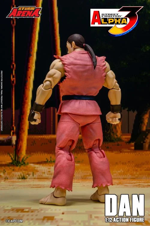 Street Fighter Alpha 3 Storm Arena Dan 1/12 Scale Action Figure