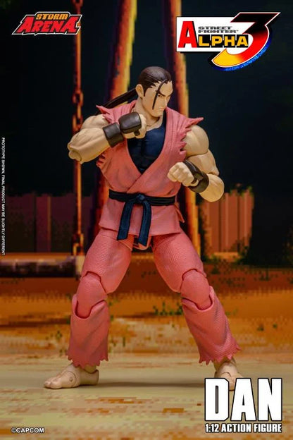 Street Fighter Alpha 3 Storm Arena Dan 1/12 Scale Action Figure
