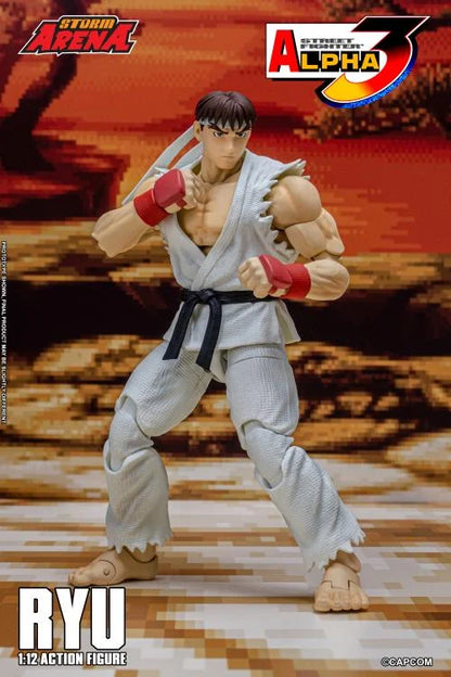 Street Fighter Zero 3 Storm Arena Ryu 1/12 Scale Action Figure (Asia Packaging)