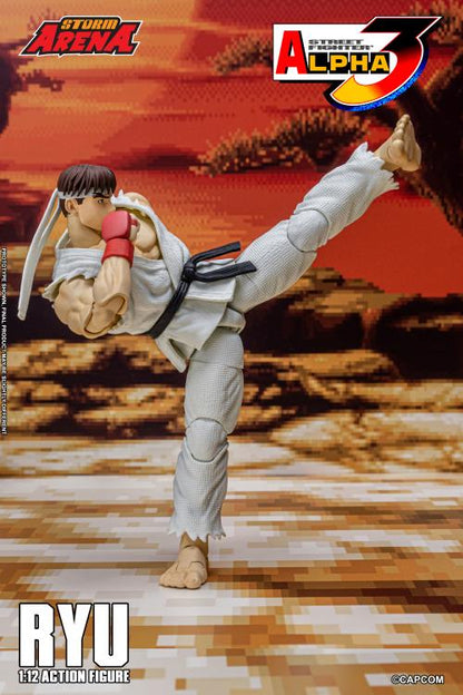 Street Fighter Zero 3 Storm Arena Ryu 1/12 Scale Action Figure (Asia Packaging)
