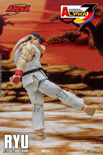 Street Fighter Zero 3 Storm Arena Ryu 1/12 Scale Action Figure (Asia Packaging)