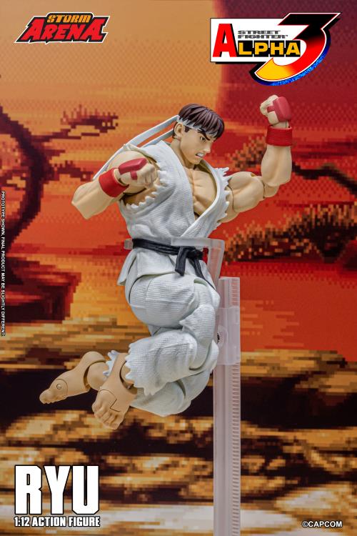 Street Fighter Zero 3 Storm Arena Ryu 1/12 Scale Action Figure (Asia Packaging)