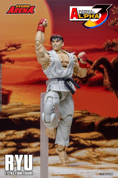 Street Fighter Zero 3 Storm Arena Ryu 1/12 Scale Action Figure (Asia Packaging)