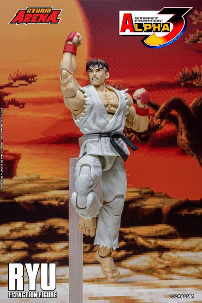 Street Fighter Zero 3 Storm Arena Ryu 1/12 Scale Action Figure (Asia Packaging)