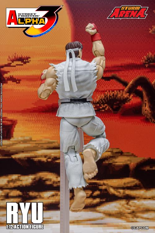 Street Fighter Zero 3 Storm Arena Ryu 1/12 Scale Action Figure (Asia Packaging)
