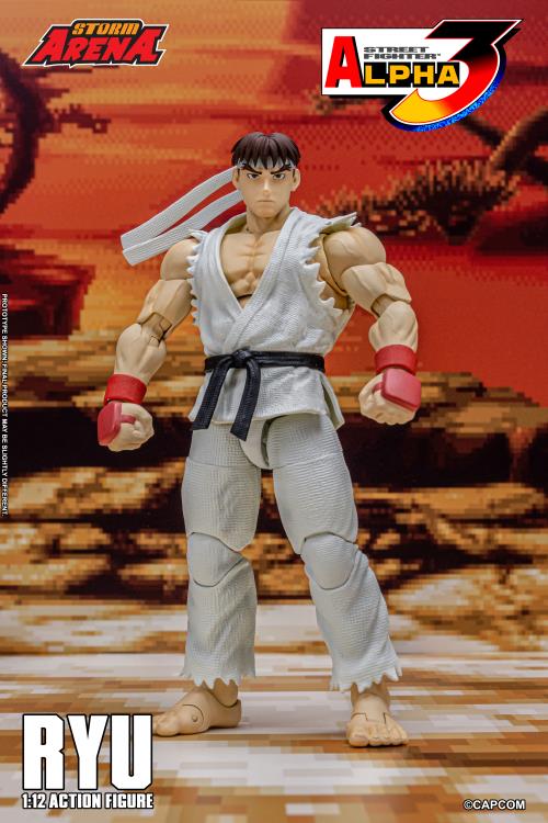Street Fighter Zero 3 Storm Arena Ryu 1/12 Scale Action Figure (Asia Packaging)