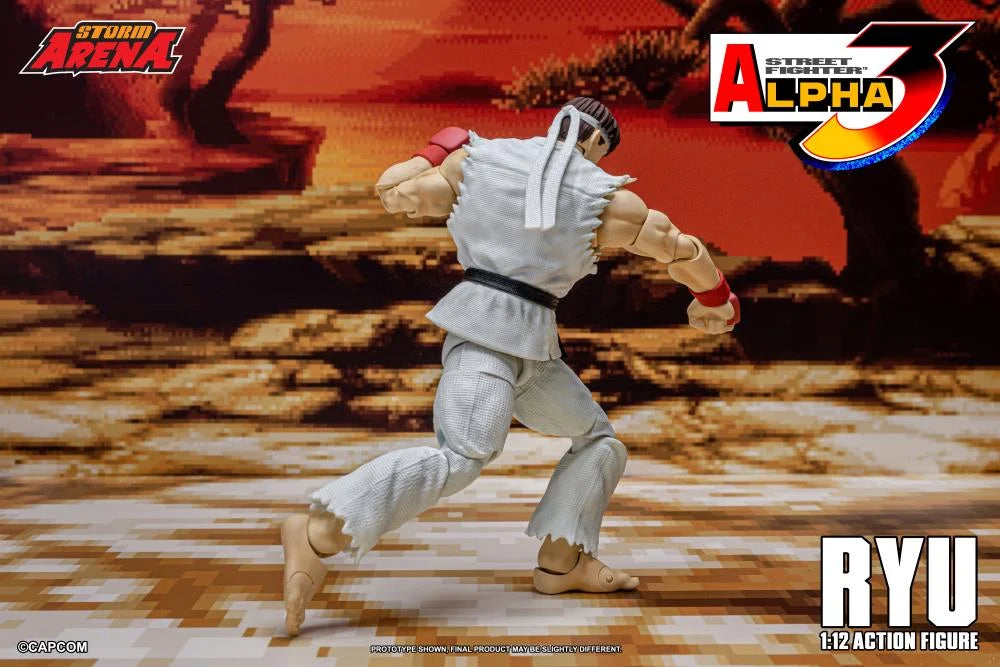 Street Fighter Zero 3 Storm Arena Ryu 1/12 Scale Action Figure (Asia Packaging)