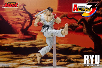 Street Fighter Zero 3 Storm Arena Ryu 1/12 Scale Action Figure (Asia Packaging)