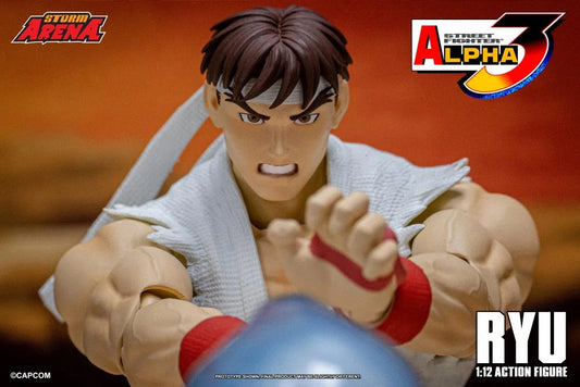 Street Fighter Zero 3 Storm Arena Ryu 1/12 Scale Action Figure (Asia Packaging)