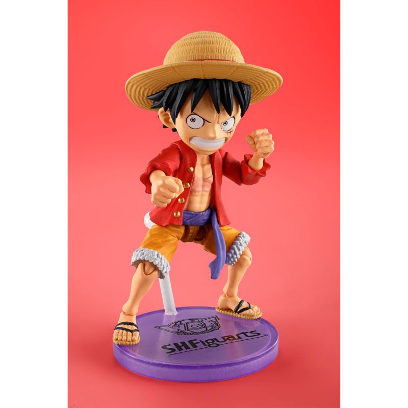 World Collectable Figure × S.H.Figuarts MONKEY.D.LUFFY (Tamashii Web Shop Ver.)