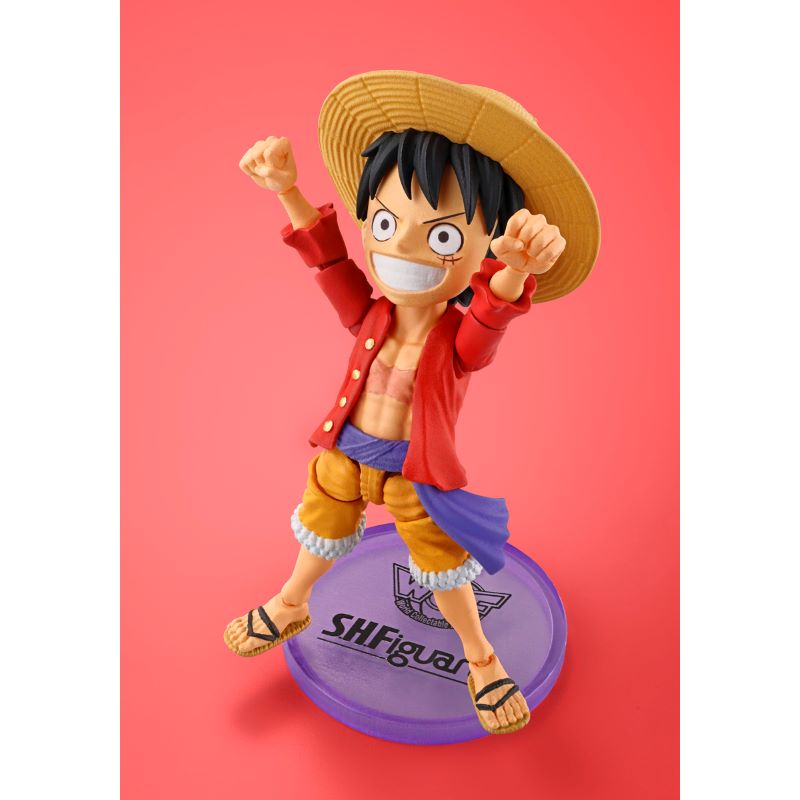 World Collectable Figure × S.H.Figuarts MONKEY.D.LUFFY (Tamashii Web Shop Ver.)
