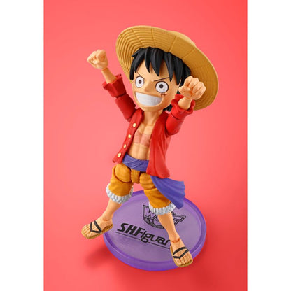 World Collectable Figure × S.H.Figuarts MONKEY.D.LUFFY (Tamashii Web Shop Ver.)