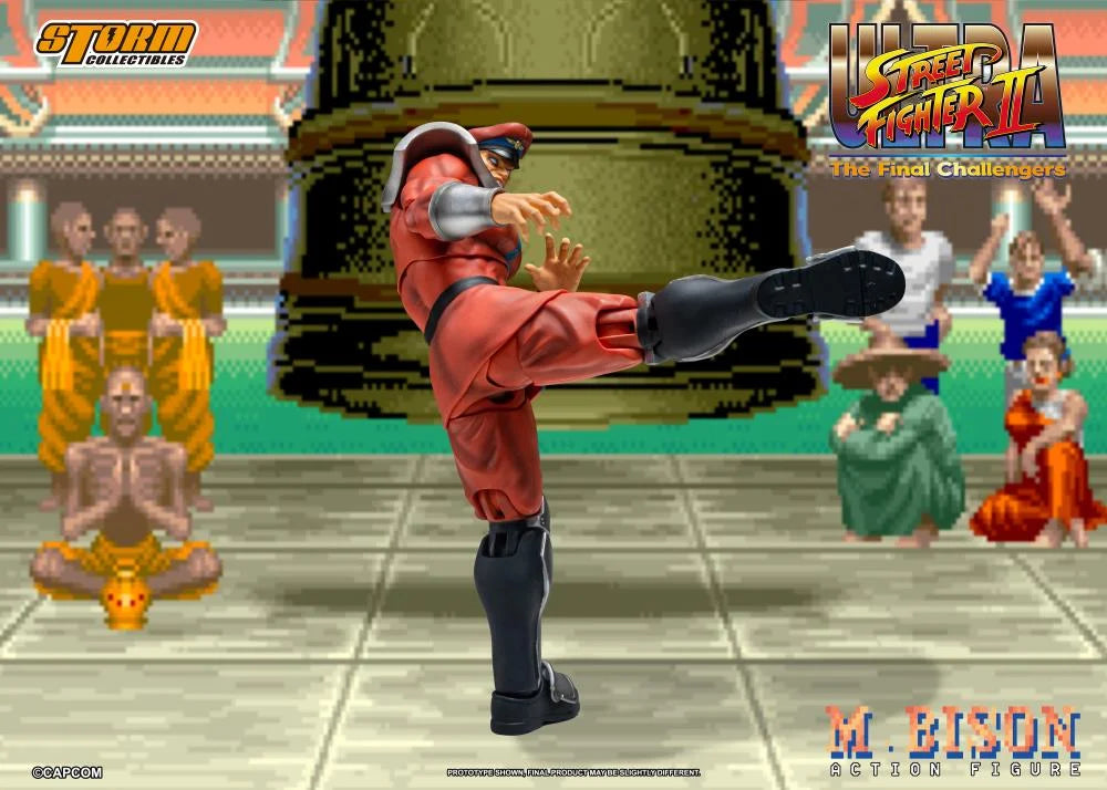 Ultra Street Fighter II: The Final Challengers M. Bison 1/12 Scale Action Figure