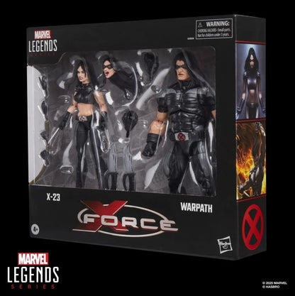 X-Force Marvel Legends Warpath and X-23 Action Figure Two-Pack