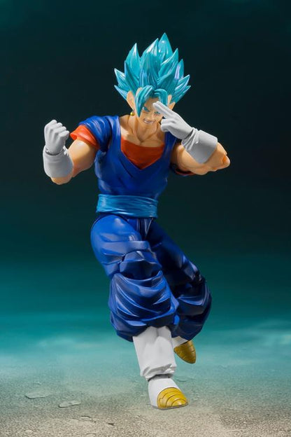 Dragon Ball Super S.H.Figuarts Super Saiyan God Super Saiyan Vegito Super w/ Shipper Box