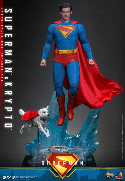 PRE-ORDER - Superman (2025) MMS812 Superman & Krypto 1/6th Scale Collectible Figure Set