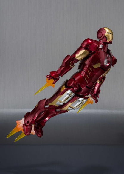 Avengers S.H.Figuarts Iron Man Mark VII Action Figure & Hall Of Armor Set