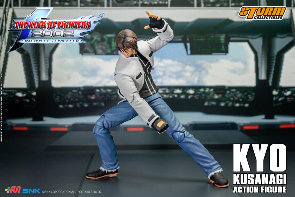 The King of Fighters 2002 Unlimited Match Kyo Kusanagi 1/12 Scale Action Figure