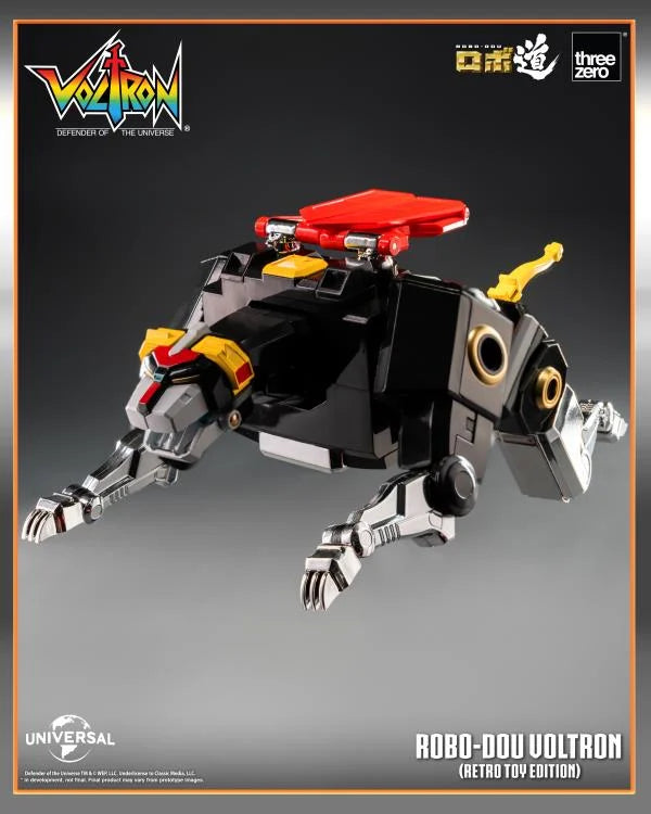 PRE-ORDER - Voltron: Defender of the Universe ROBO-DOU Voltron (Retro Toy Edition) Action Figure