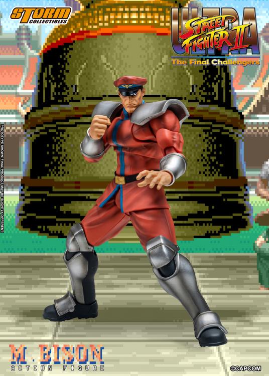 Ultra Street Fighter II: The Final Challengers M. Bison 1/12 Scale Action Figure