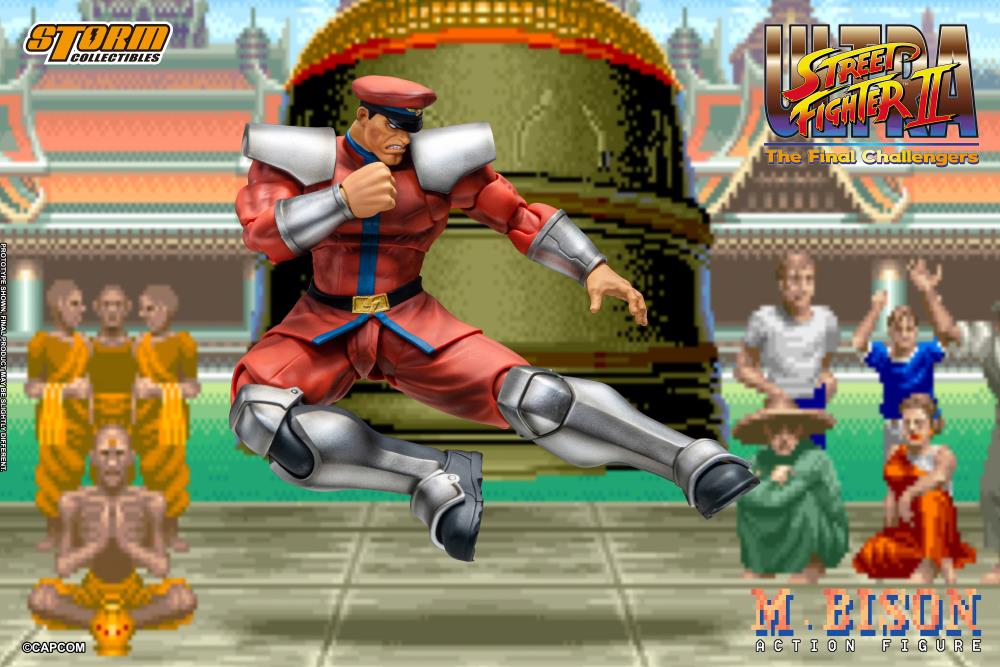 Ultra Street Fighter II: The Final Challengers M. Bison 1/12 Scale Action Figure