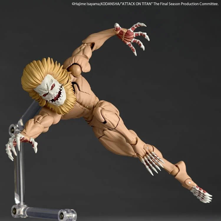 Attack on Titan Amazing Yamaguchi Revoltech NR102 Jaw Titan Action Figure