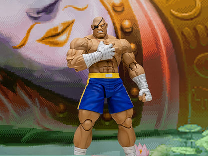 Street Fighter Zero 3 Storm Arena Sagat 1/12 Scale Action Figure (Asia Packaging)